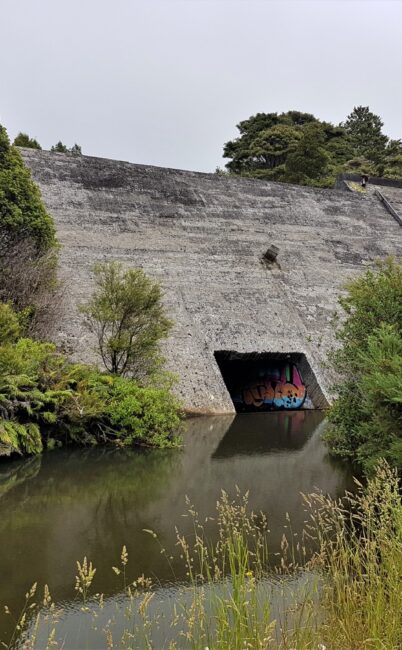 Old Huia Dam aka The Nihotupu Auxillary Dam. – West Auckland