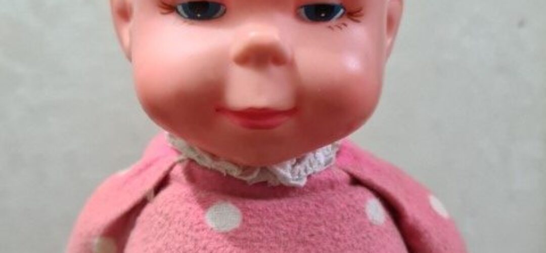 A doll with a message