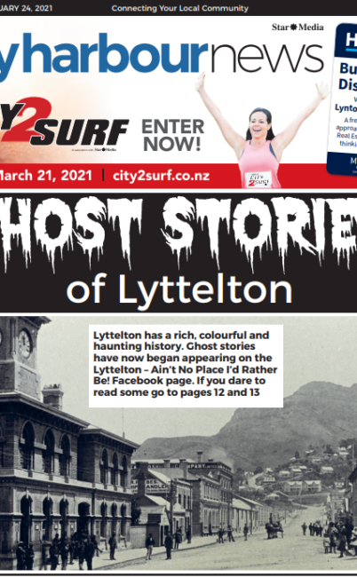 Ghost Stories Of Lyttelton – Bay Harbour News Feb 24th 2021