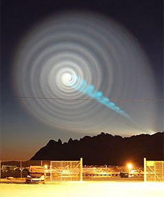 NZ sightings of spiral ‘UFO’? [stuff.co.nz]