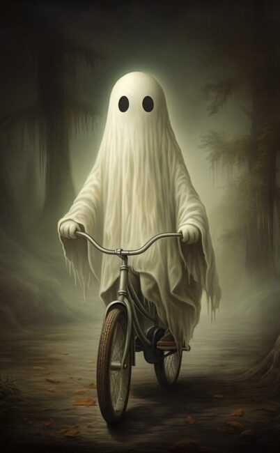 The Ghost Cyclist of Puketawai Road