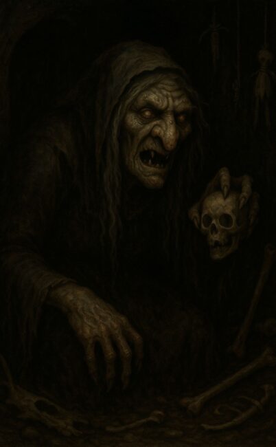 Grýla (roughly translating to “growler”)