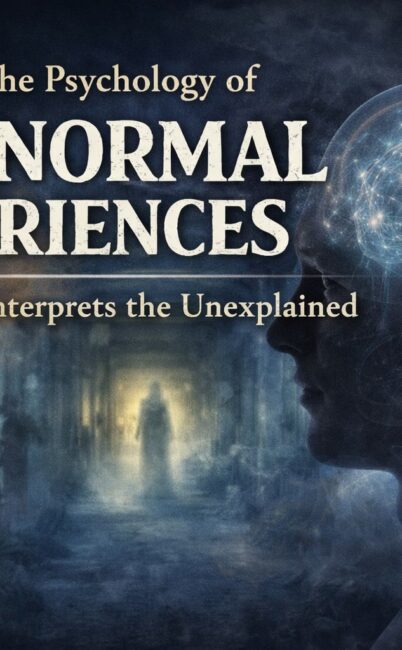 Part 9 – The Psychology of Paranormal Experiences