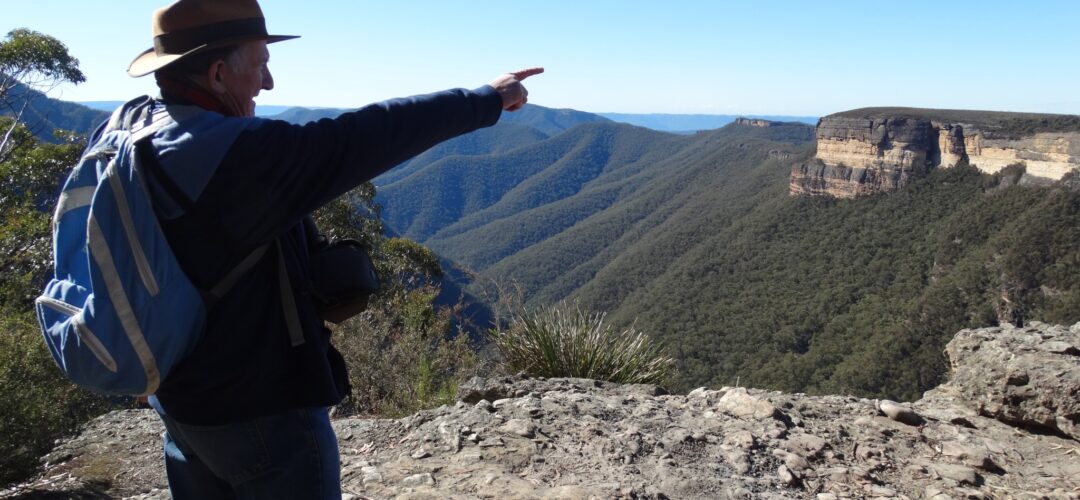 Kanangra Ranges (Australia) exploration with Rex Gilroy