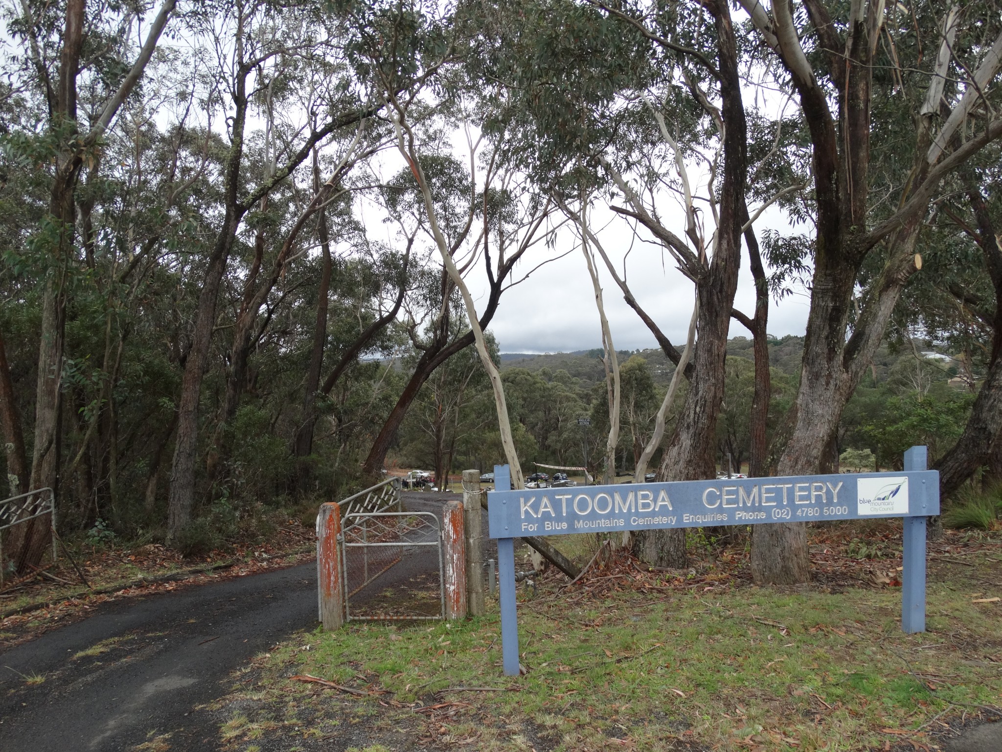 Katoomba Cemetery, Australia.