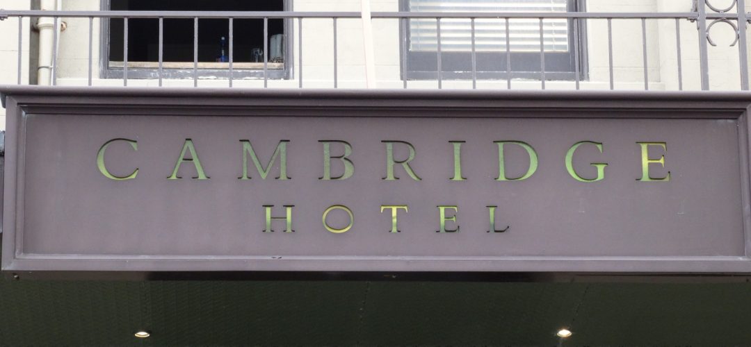Cambridge Hotel – Wellington